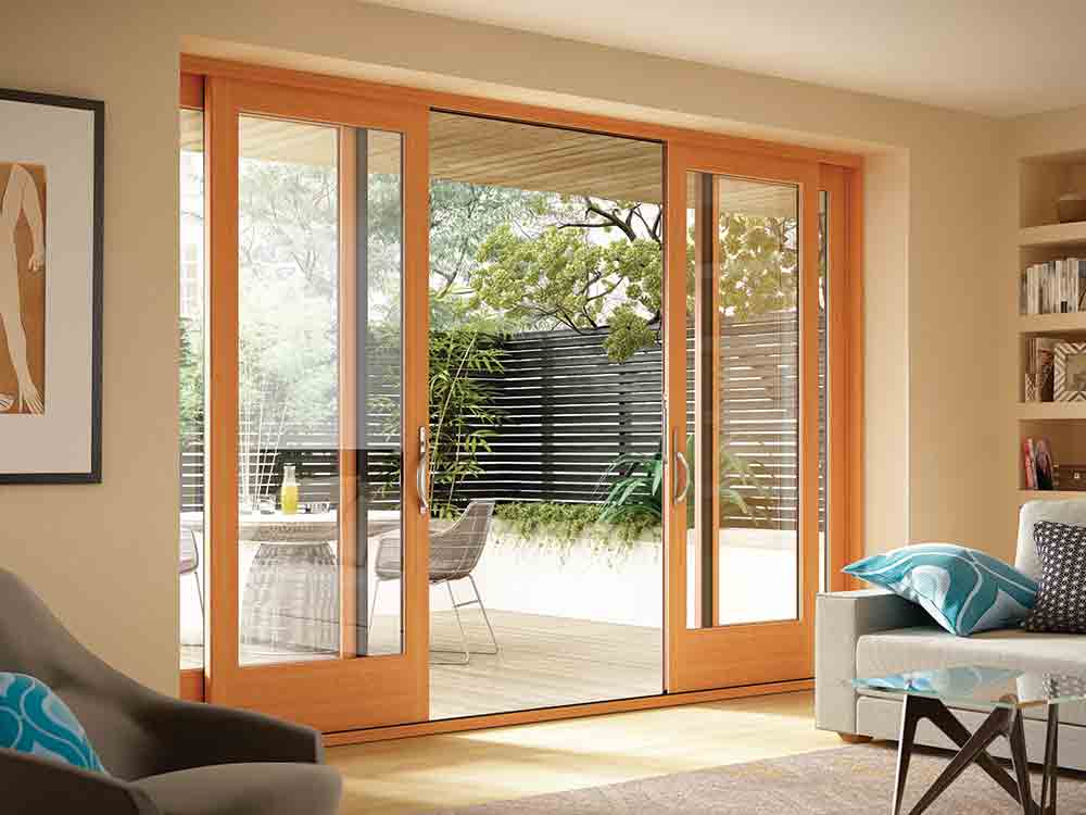 Sliding patio doors