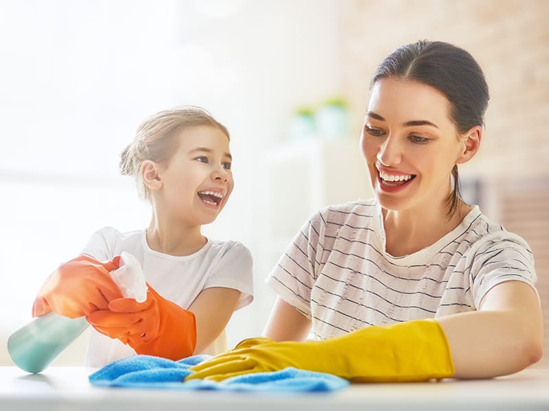 Involve Your Children in Spring Cleaning: 5 Easy Steps