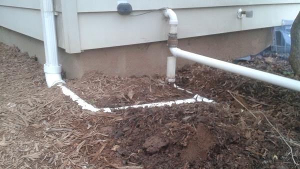 Gutter And Sump Pump Management