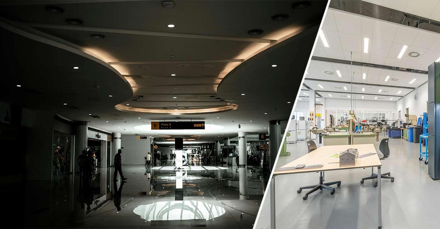 Intelligent Lighting Design in Commercial Spaces